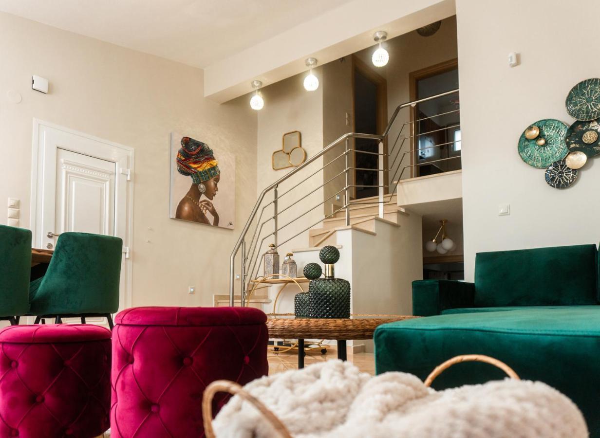 Aelia Villa Leptokarya Plaka Litóchoro Exterior foto