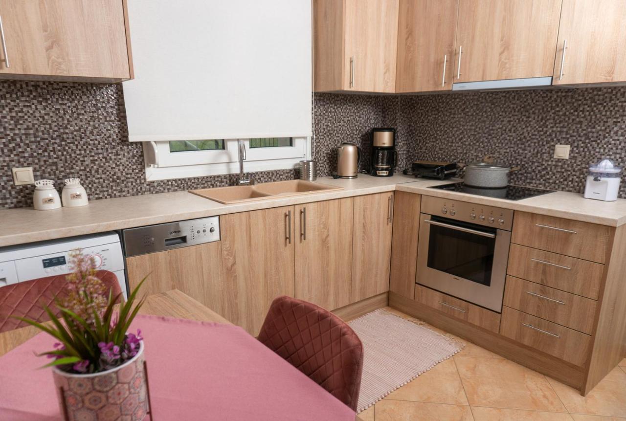 Aelia Villa Leptokarya Plaka Litóchoro Exterior foto